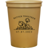Metallic Gold - Plastic Cup