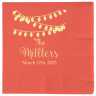 Coral - Beverage Napkins