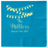 Turquoise - 3ply Beverage Napkins