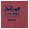Burgundy - Wedding Napkins
