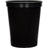 Black - Plastic Cup
