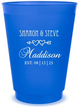 Custom Future Mrs Diamond Ring Engagement Frosted Stadium Cups