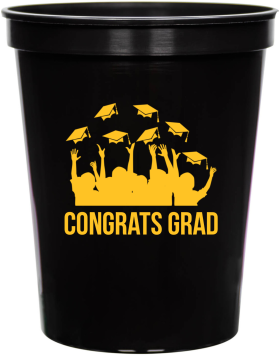 Personalized Dream Big Graduation Stadium Cups