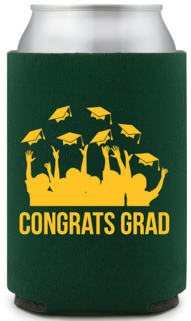 Personalized Dream Big Graduation Full Color Can Coolers