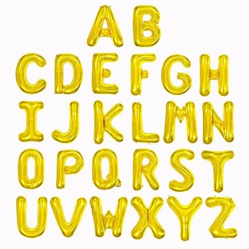 16 Inch Foil Letter Balloons