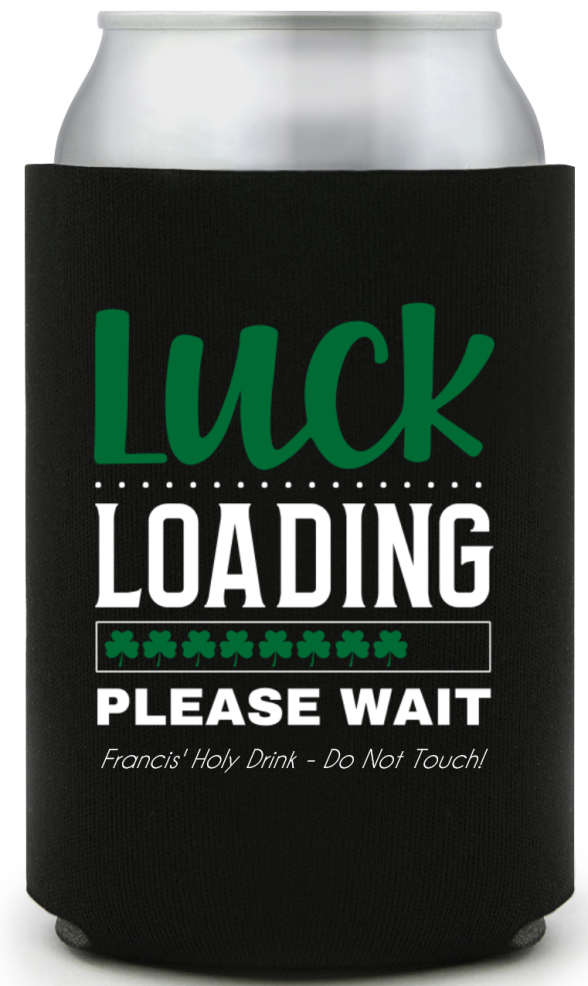 Luck Loading St. Patrick&rsquo;s Full Color Can Coolers