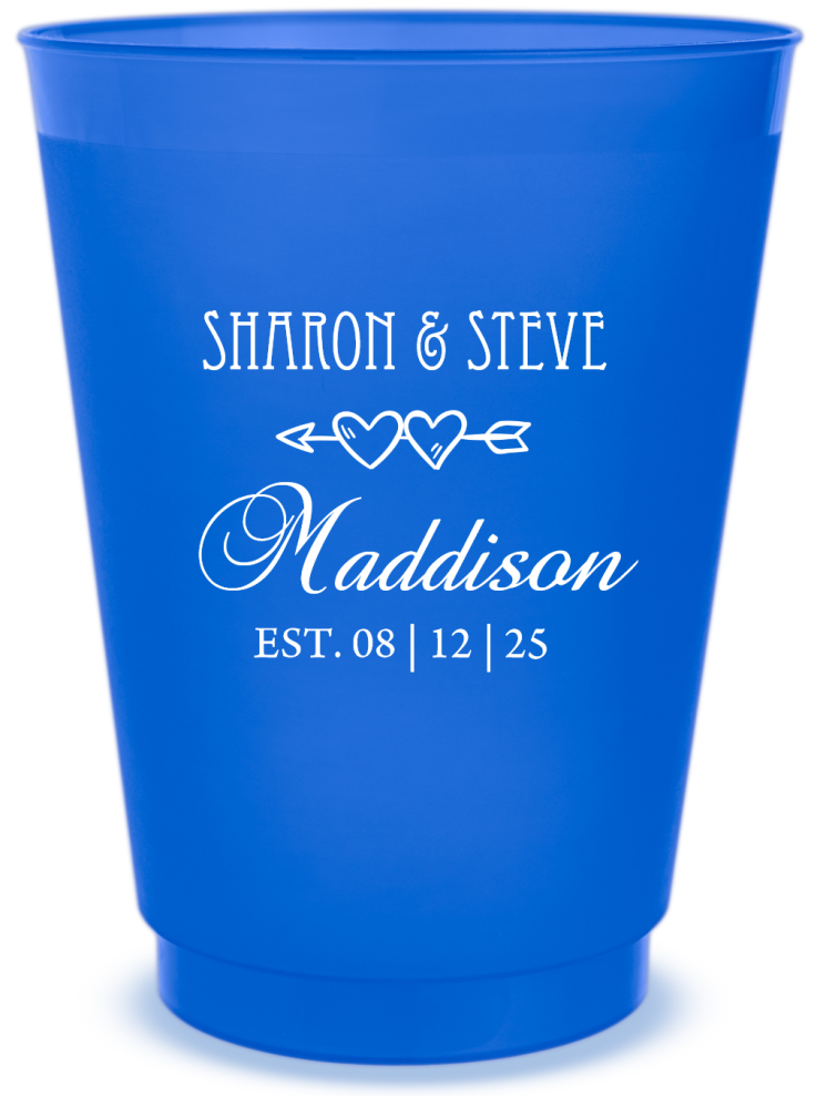 Custom Future Mrs Diamond Ring Engagement Frosted Stadium Cups
