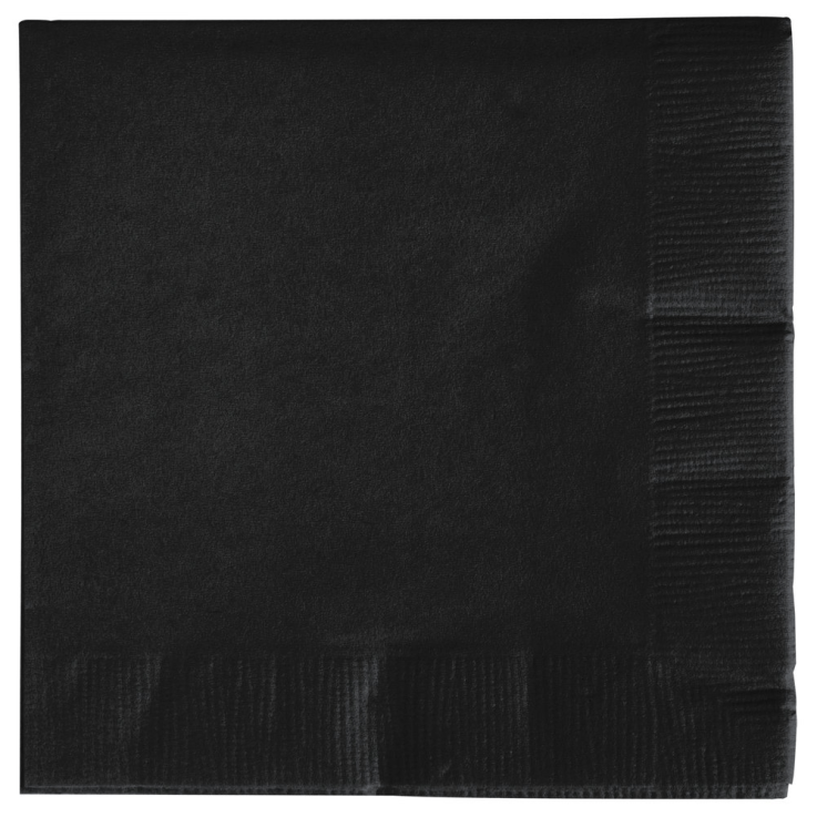 Black Velvet - Custom Napkins
