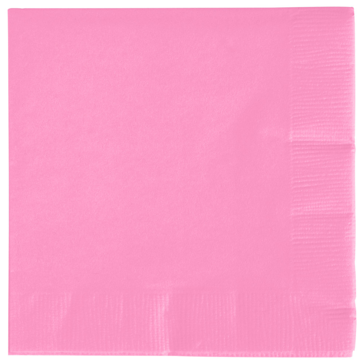 Candy Pink - Custom Napkins
