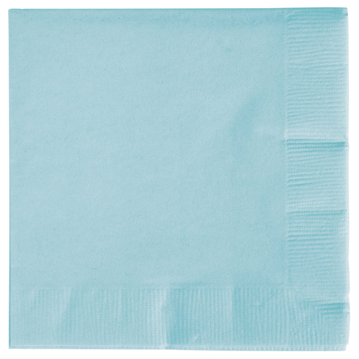 Pastel Blue - 3ply Napkins
