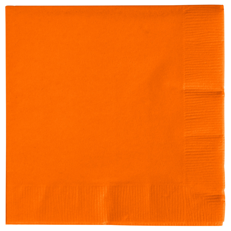 Orange - Cheap Napkins

