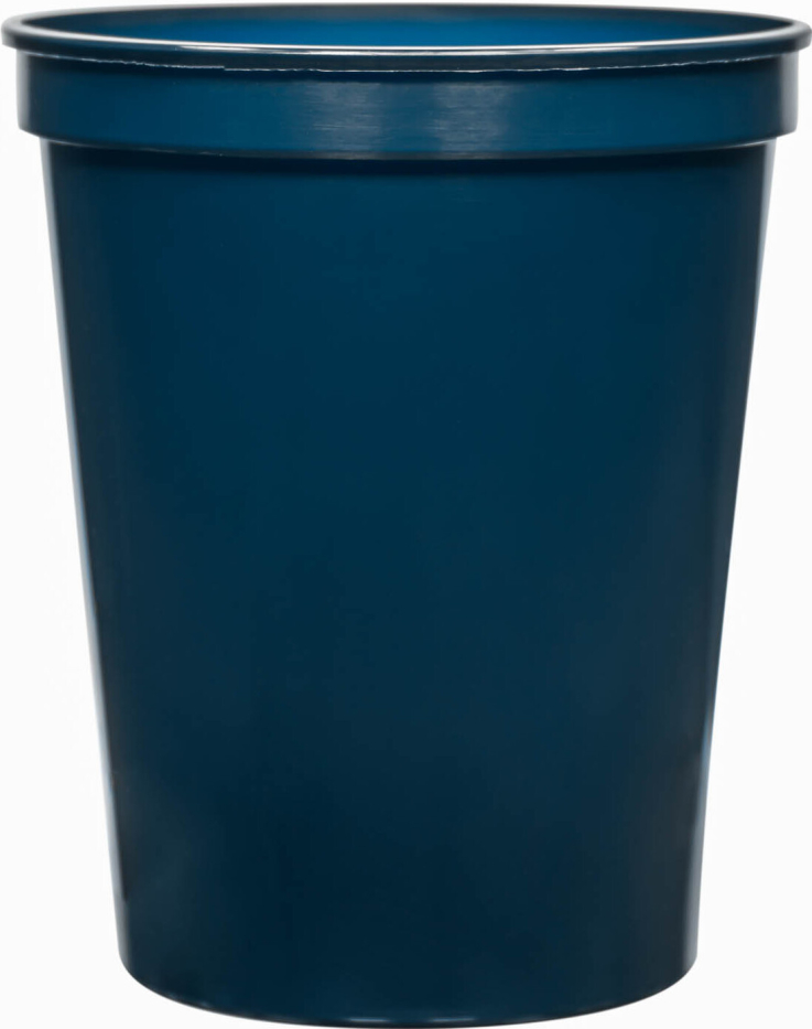 Navy Blue - Plastic Cups
