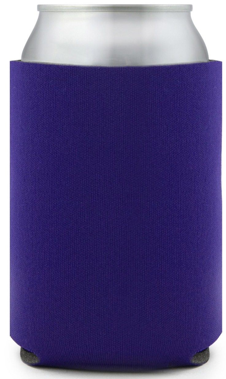Purple - Imprint Can Coolers