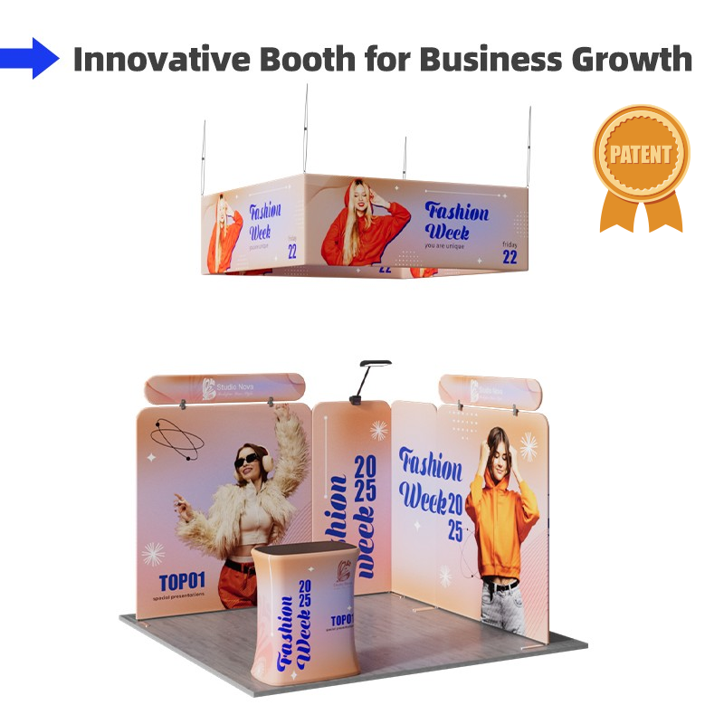 10x10ft Trade Show Booth Kit - B1