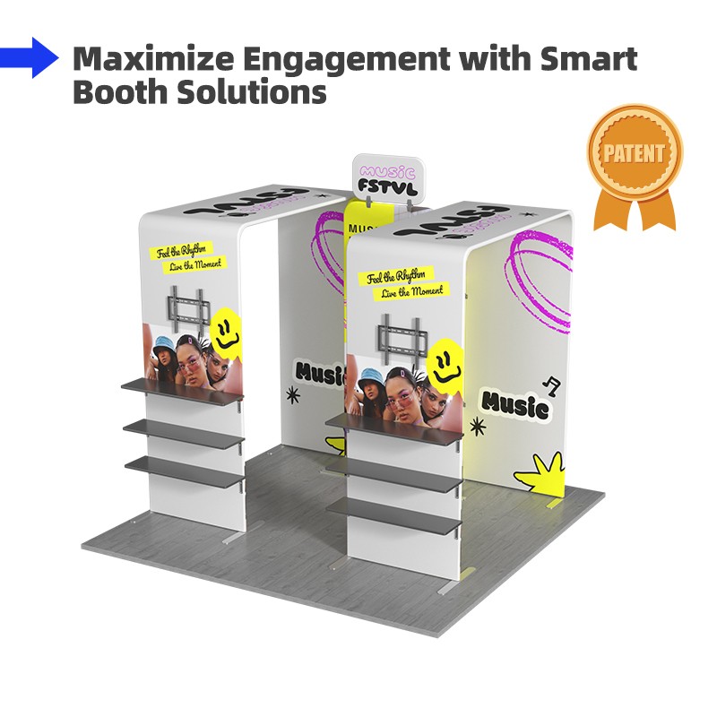 10x10ft Trade Show Booth Kit - B6