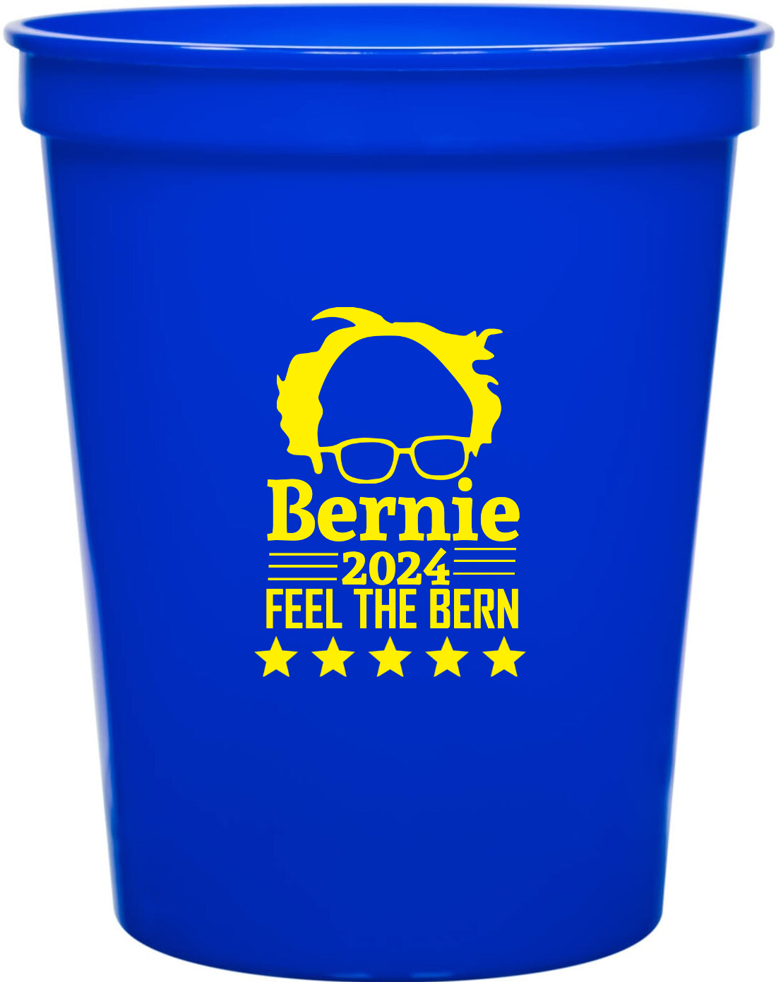 Political Bernie 2024 Feel The Bern 16oz Stadium Cups Style 122065