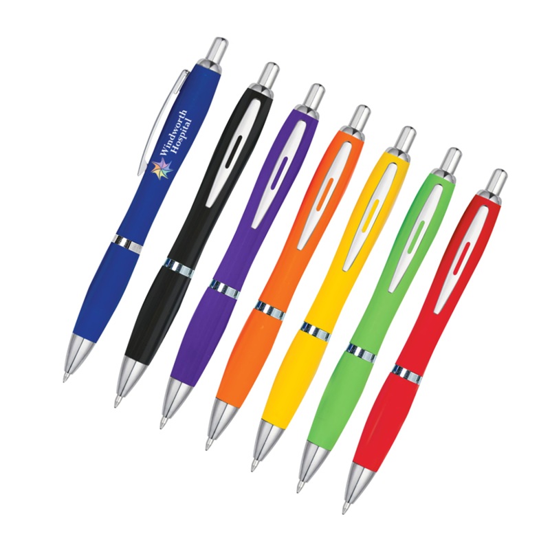Satin Pen With Antimicrobial Additive