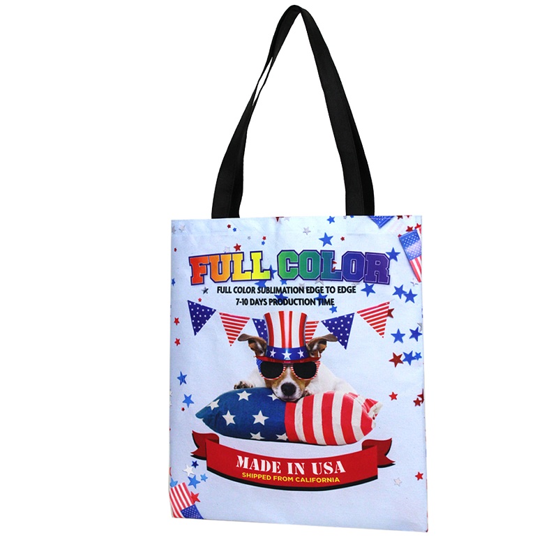 14 X 16 Inch TERRA PET Medium Full Color Sublimation Tote Bags