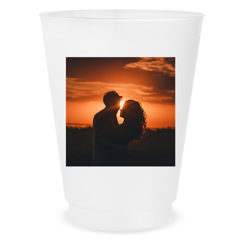 Frosted Photo Cups - 16oz