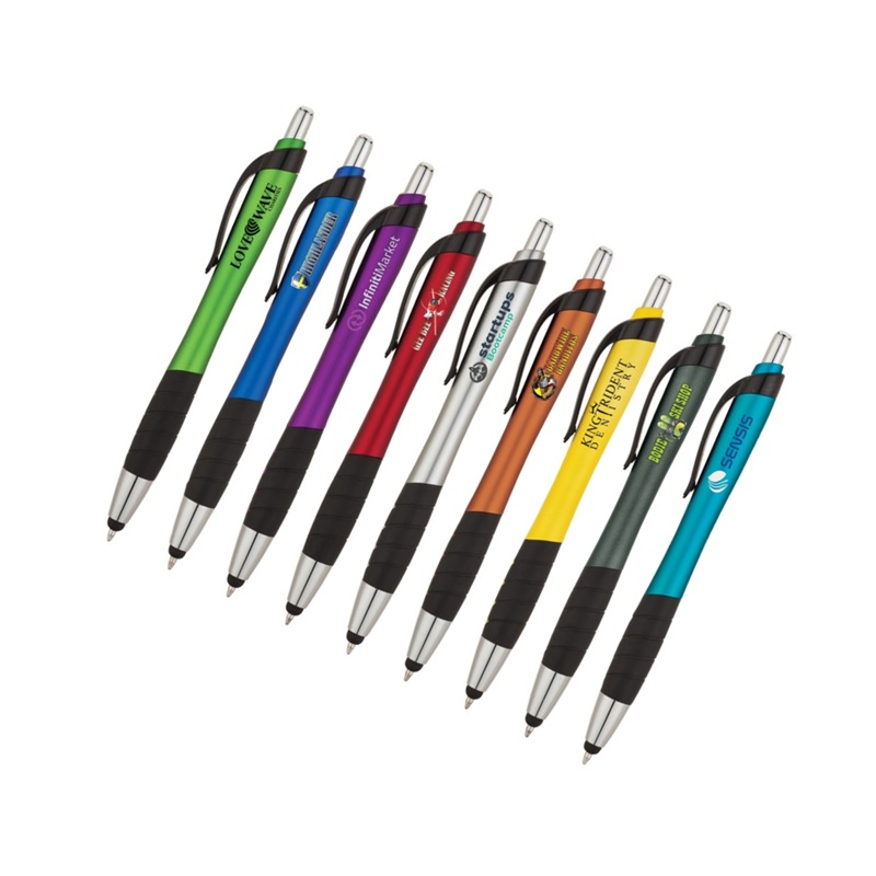 Valumark Wave&reg; - Metallic Ballpoint Pen / Stylus