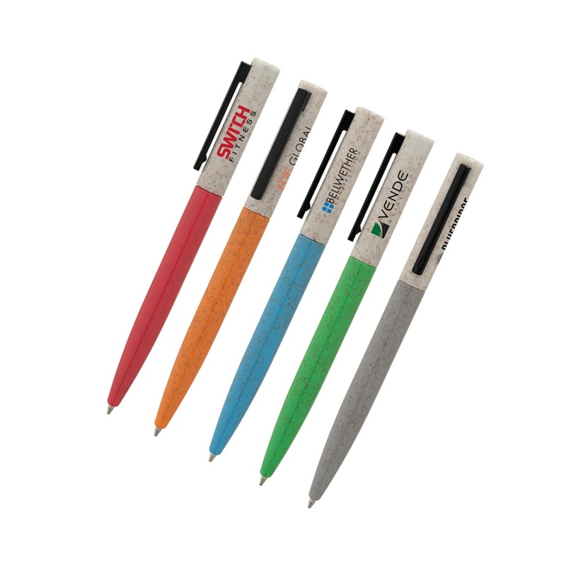 Basics Plastik Clover Twist-Action Ballpoint Pen