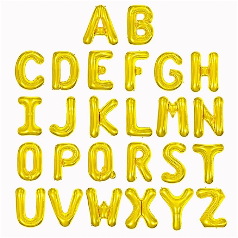 16 Inch Foil Letter Balloons