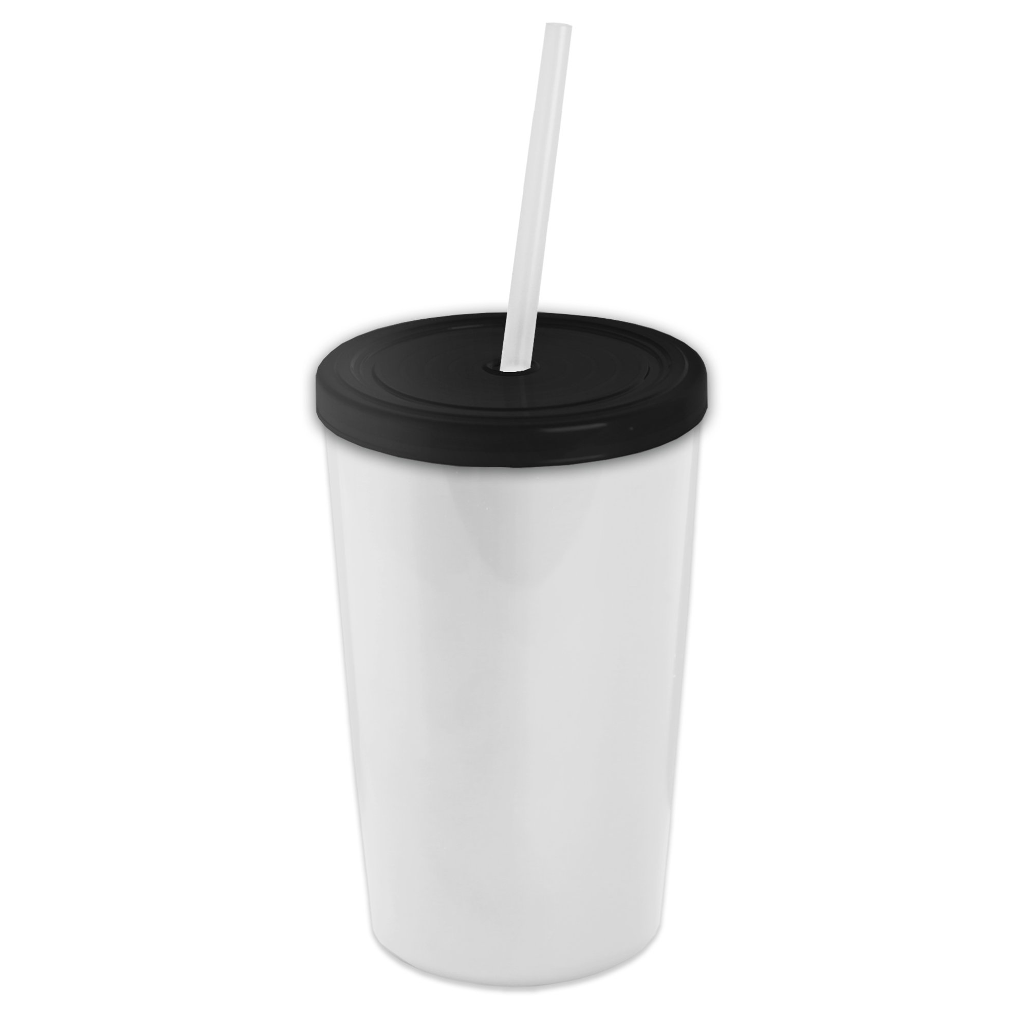 16 Oz. Sentinel Acrylic Tumbler With And Straw