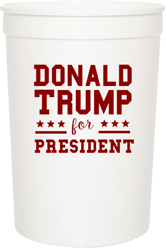 Donald Trump President For 16oz Stadium Cups Style 109648