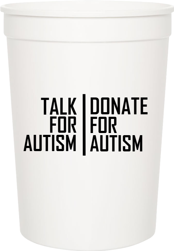 Autism Awareness Talk For Donate 16oz Stadium Cups Style 116960