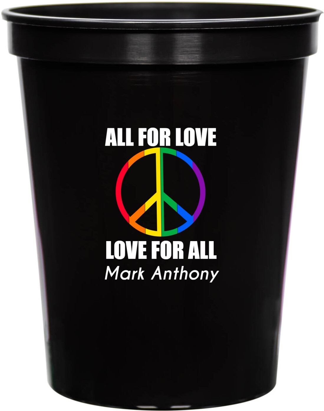 All For Love Love For All 16oz Stadium Cups Style 173252