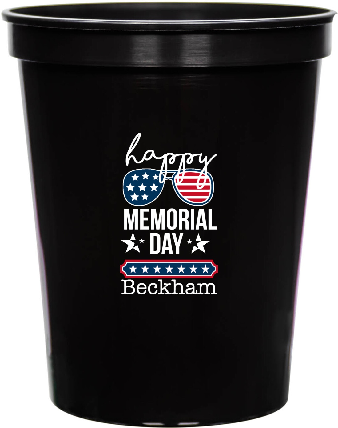 Happy Memorial Day 16oz Stadium Cups Style 173015