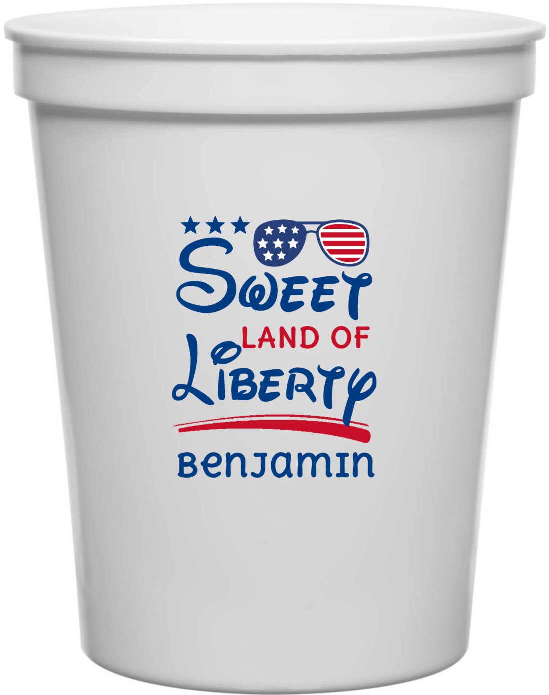 Sweet Land Of Liberty 16oz Stadium Cups Style 173033