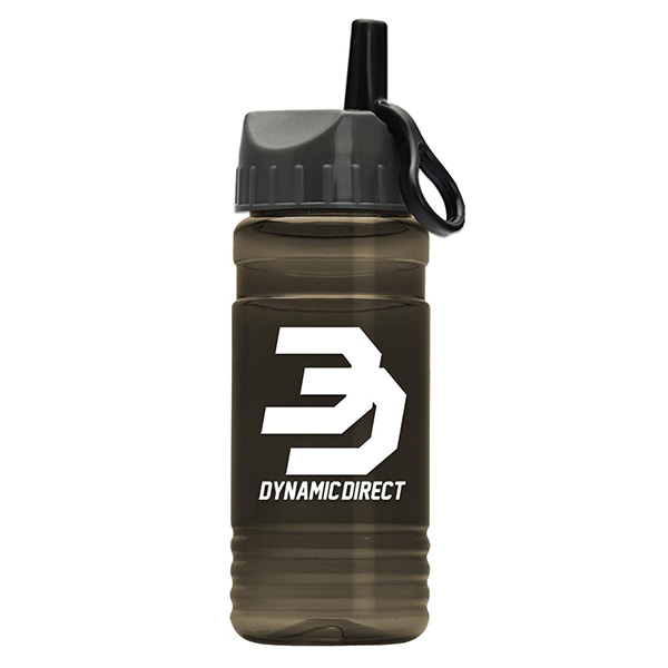 Groove 20 Oz. Tritan Sports Bottle With Ring Straw
