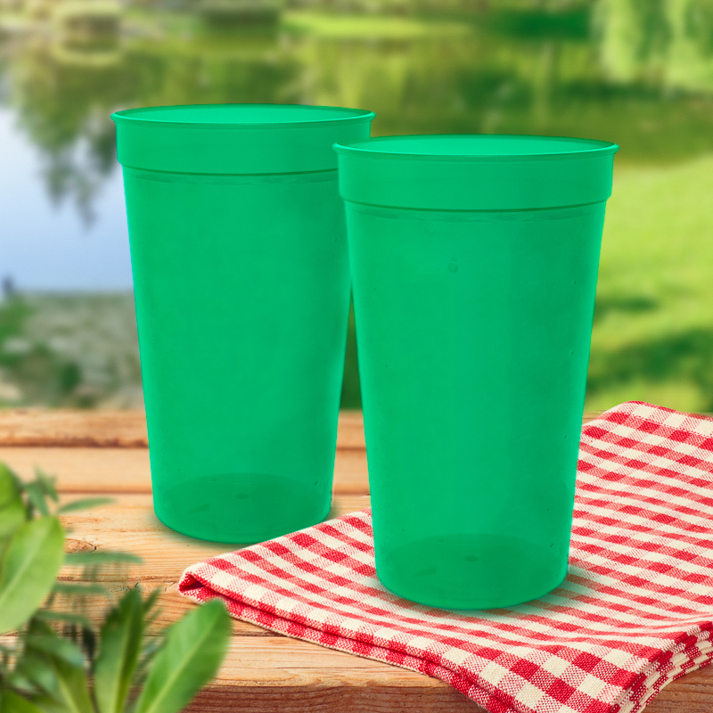 Blank 22oz Translucent Stadium Cups