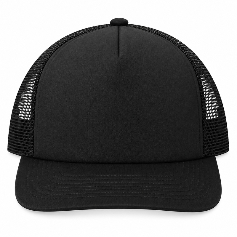 District Flat Bill Snapback Trucker Cap.