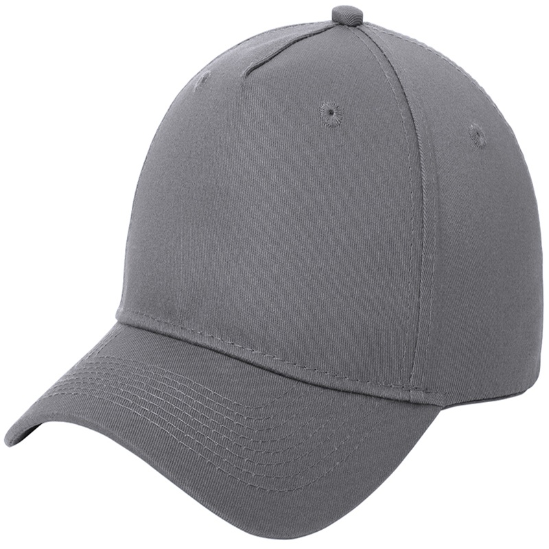 Port & Company Five-Panel Twill Cap.