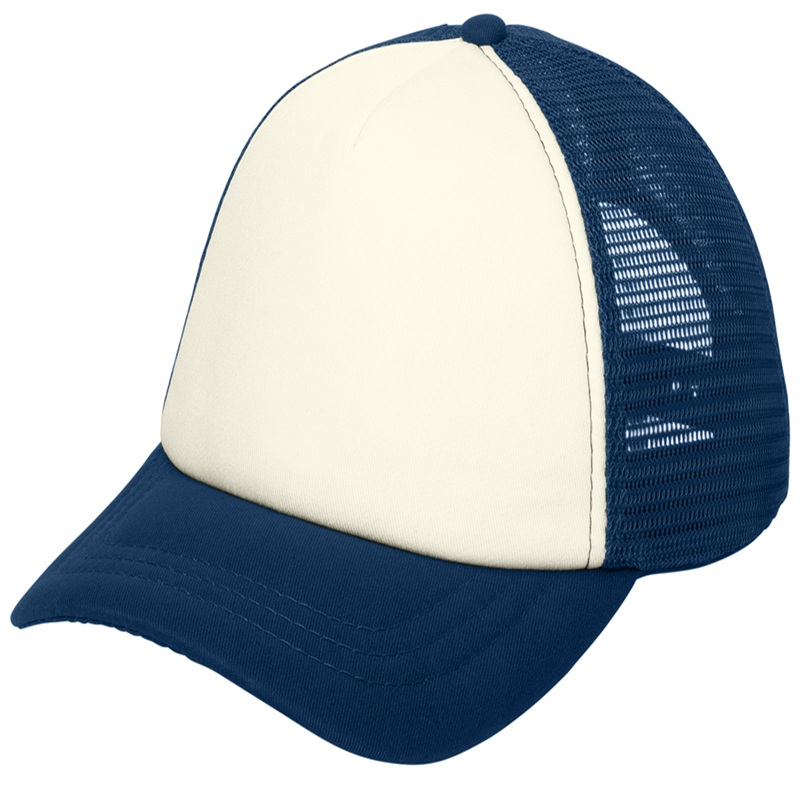Port Authority 5-Panel Twill Foam Trucker Cap.
