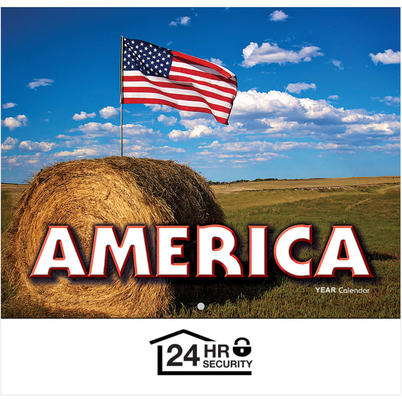 2024 America! Wall Calendar Stapled Calendars