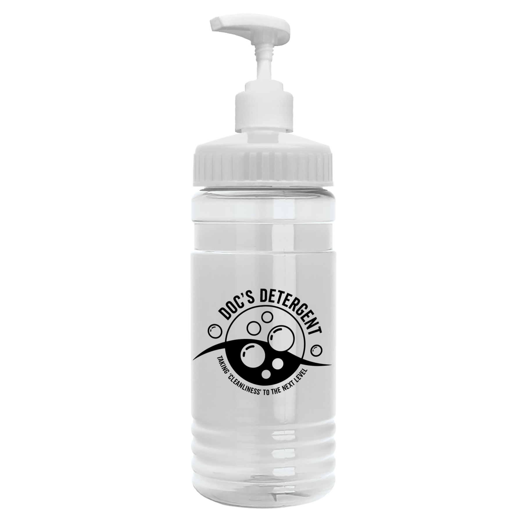 20 Oz. Pump  Transparent Bottle