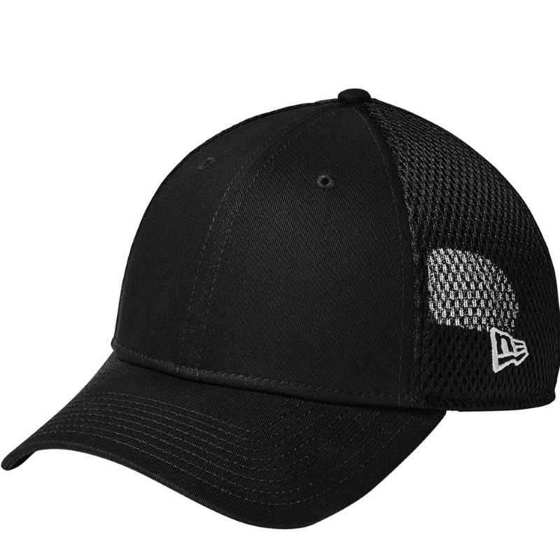 New Era Snapback Contrast Front Mesh Cap.