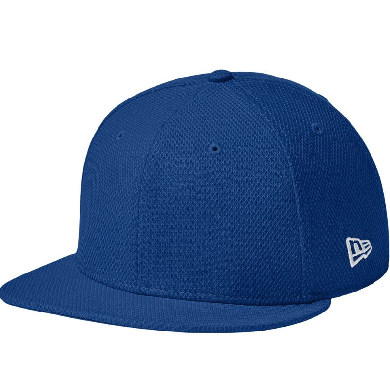 New Era Original Fit Diamond Era Flat Bill Snapback Cap.