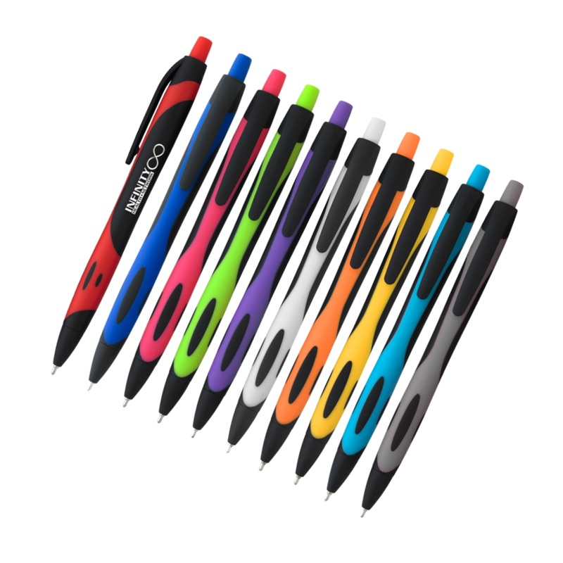 Two-Tone Sleek Write Rubberized Pen