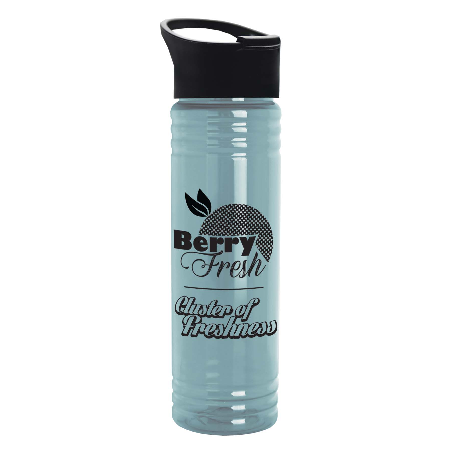 24 Oz. Slim Fit UpCycle RPET Bottles With Pop-up Sip