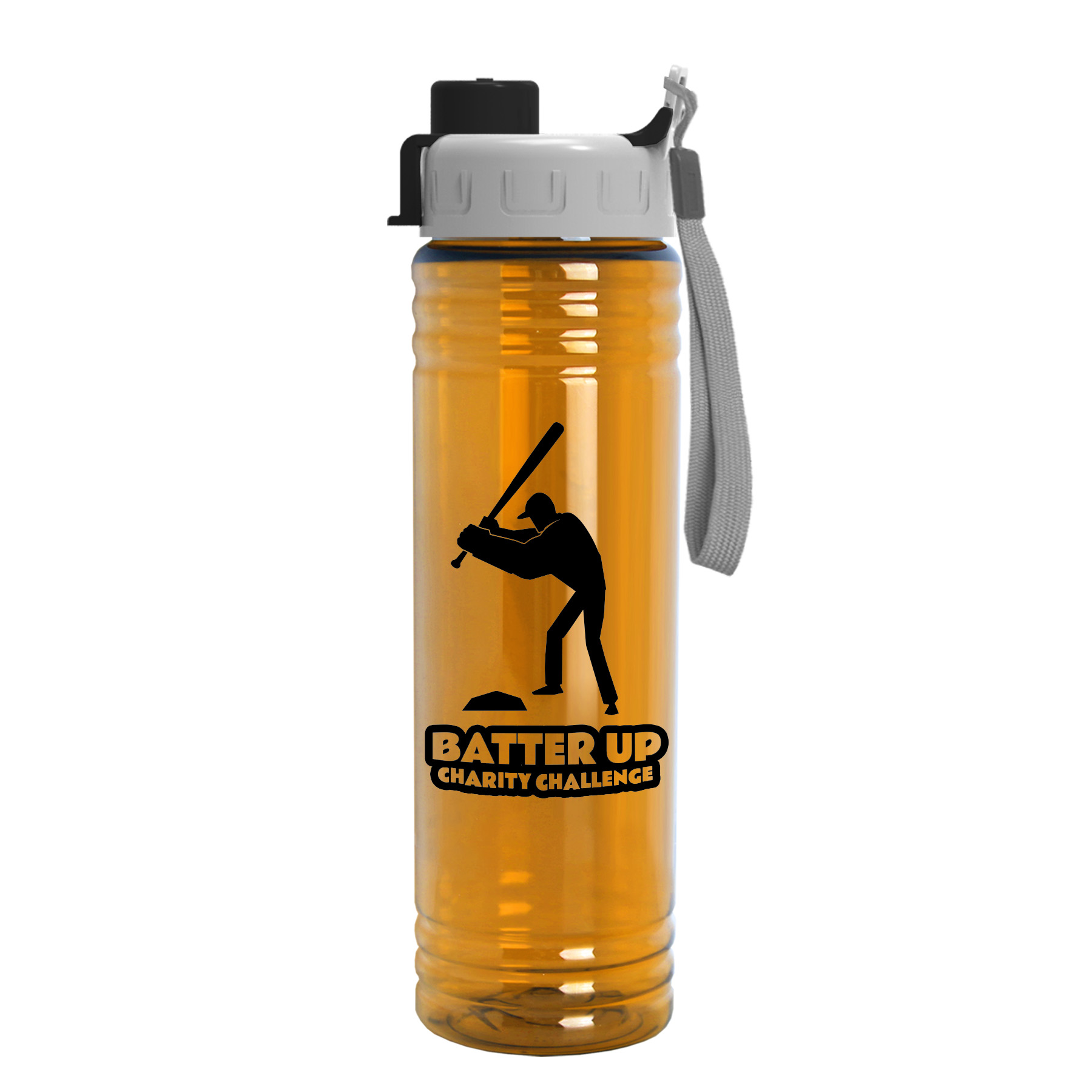 24 Oz. Slim Fit Water Bottles With Quick Snap