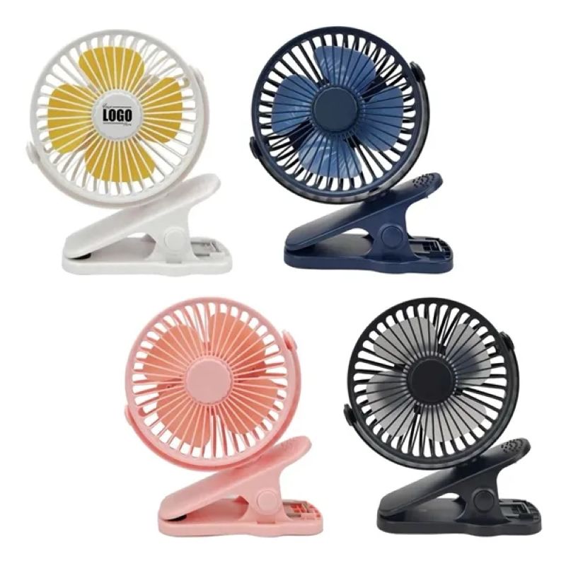 4 Inch USB Rechargeable Clip On Fan