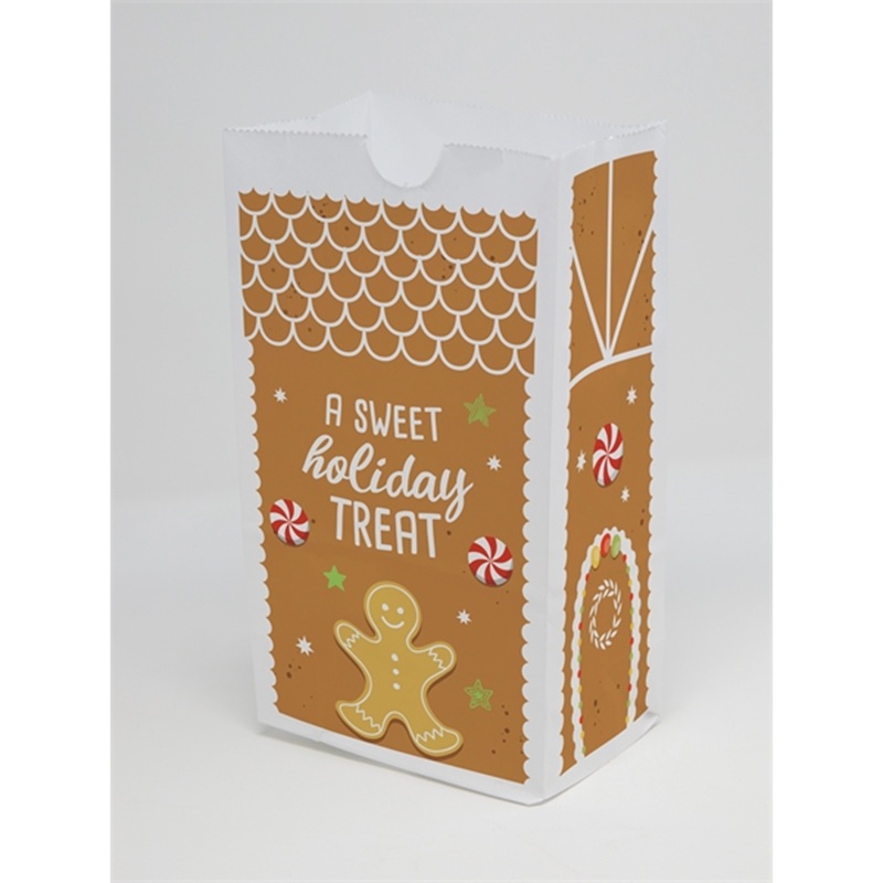 SOS Multi-Sided Full Color White Paper Bags