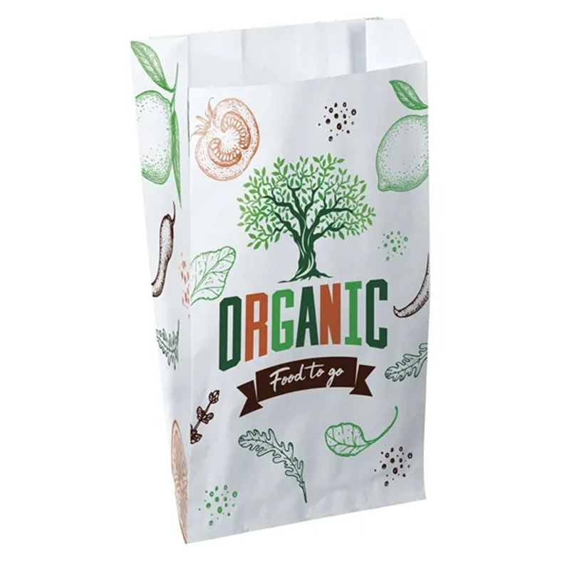 Full Color Merchant Food Safe Paper Bags