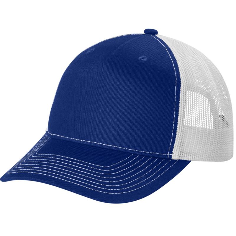 Port Authority Snapback Five-Panel Trucker Cap