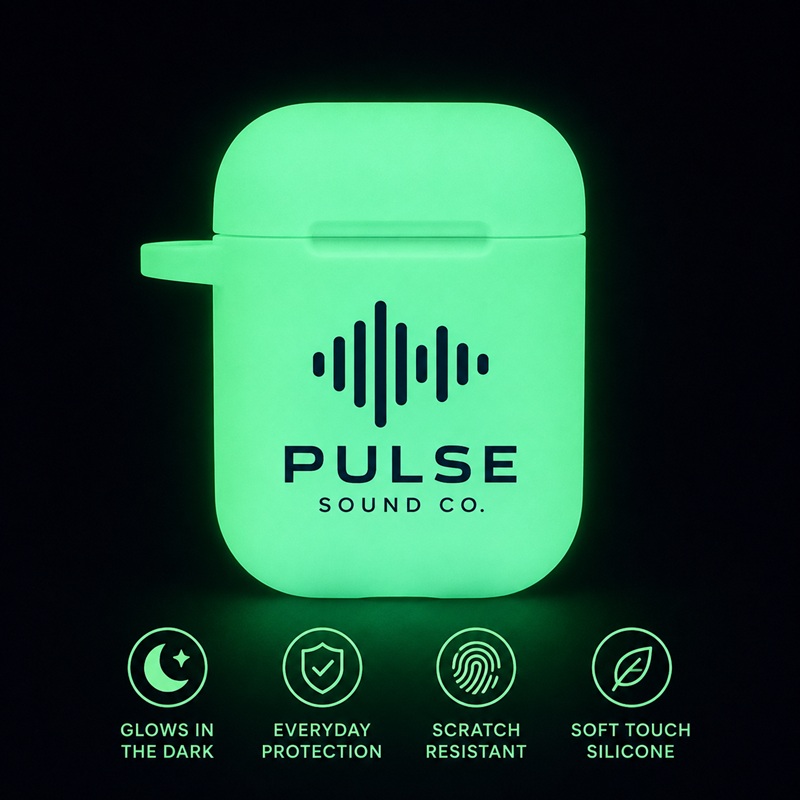 Glow In The Dark AirPod Silicone Covers