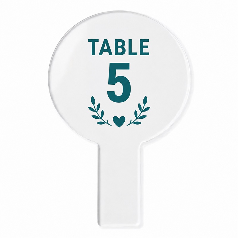 Acrylic Auction Paddles